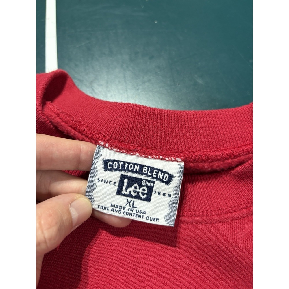 Vintage Buddy's Pizzeria Crewneck Sweatshirt Men XL Puff Print Detroit Pizza 80s - Picture 5 of 10